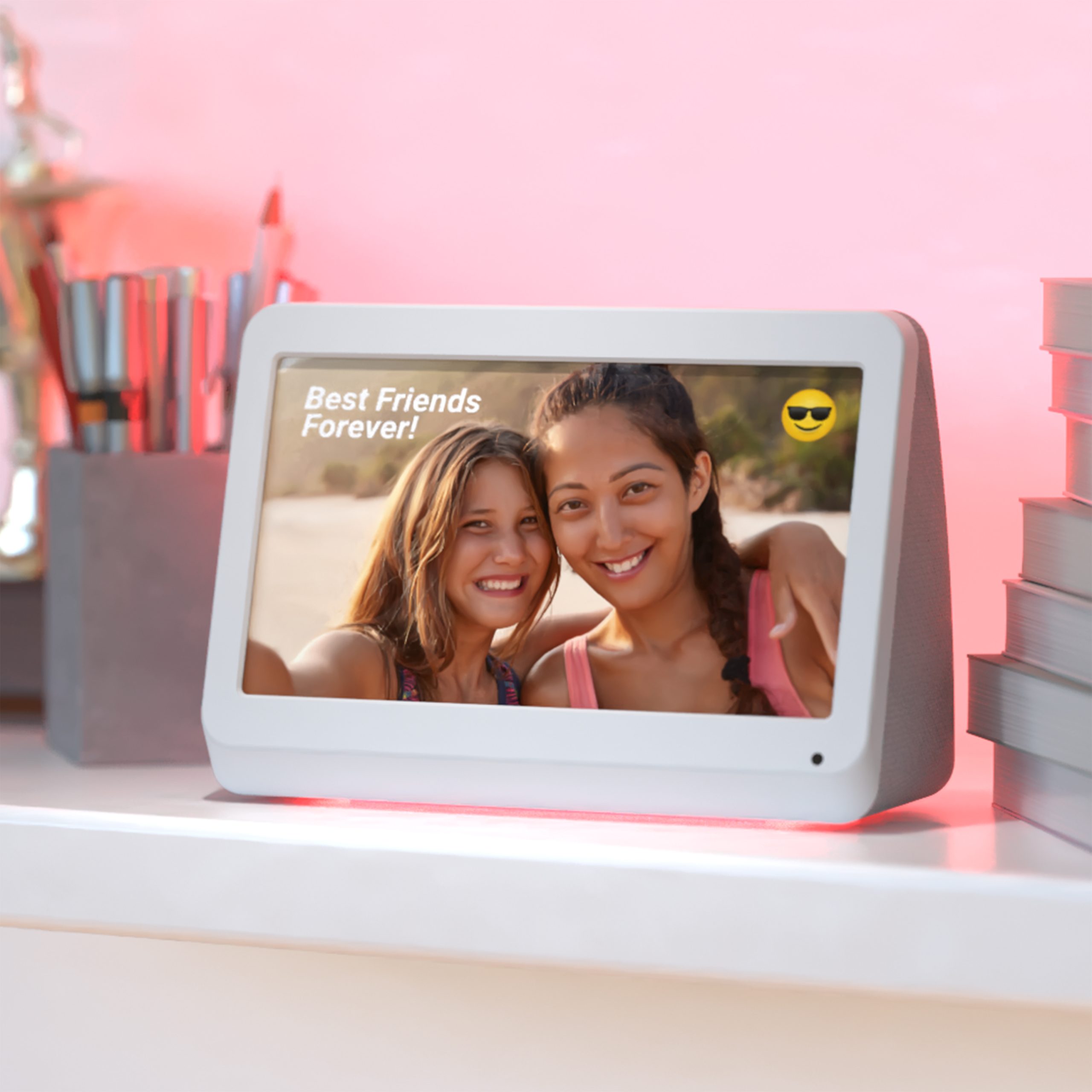 Myluma led photoshare frame simply smart home