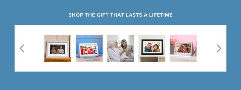 Shop our favorite frames to keep the whole family connected through baby growth